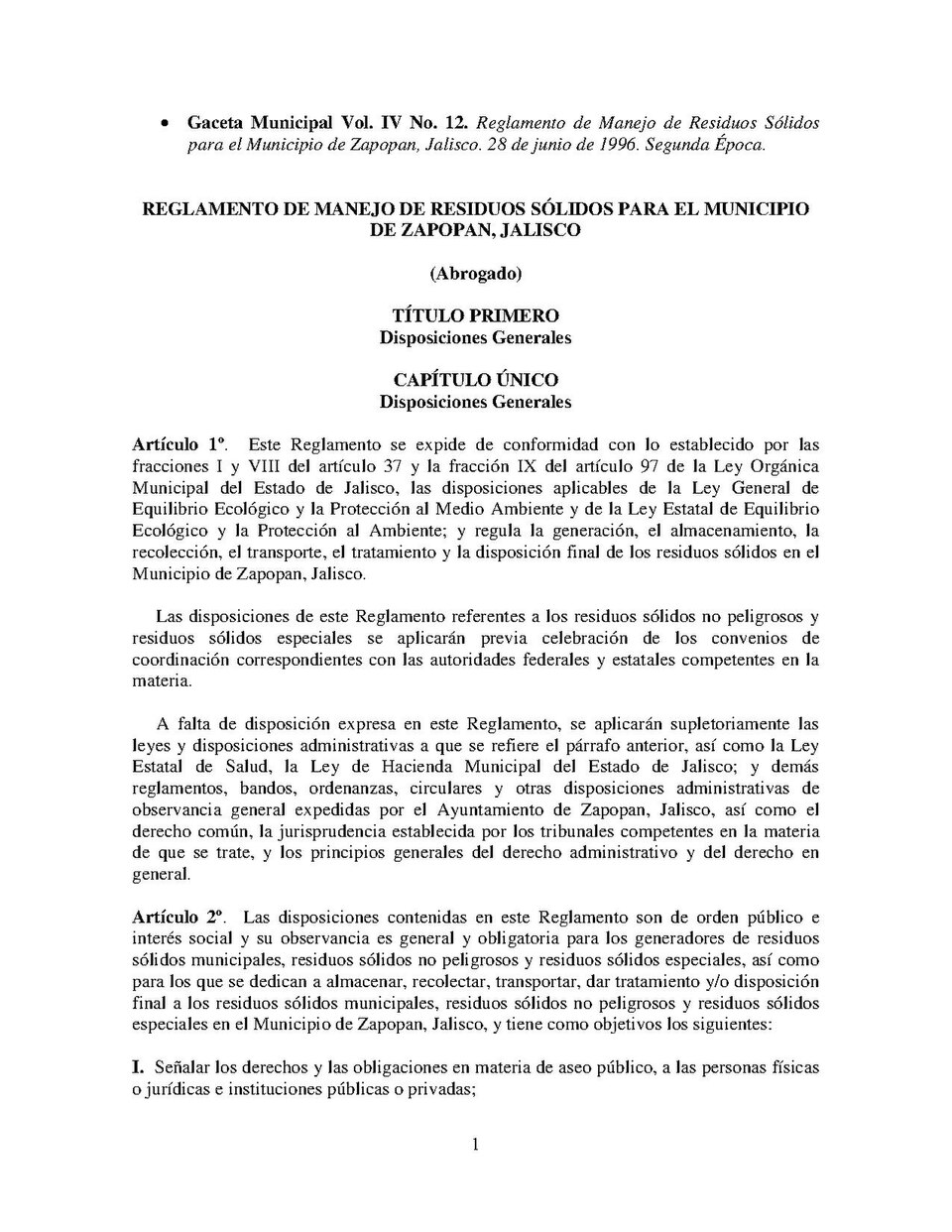 CIRCULAR PARA EL MES DE JUNIO